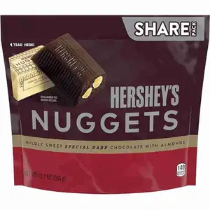 Nuggets Mildly Sweet Special Dark Chocolate with Almonds - Hershey's