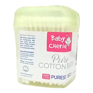 Pure Cotton Buds (Heart Can) - Cherie