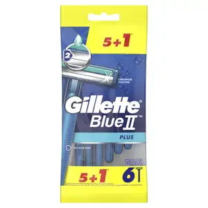 Blue II Plus 2-Blade Disposable Razor - Gillette