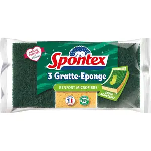 Scouring Sponge (Microfiber Reinforce) - Spontex