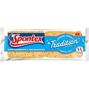 Tradition Pure Cellulose Plant Sponge - Spontex