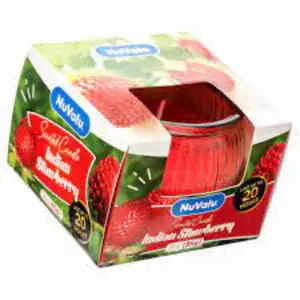 Scented Candle Indian Strawberry - NuValu