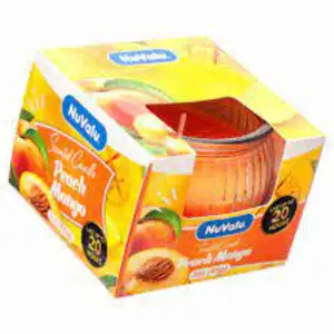Peach Mango Scented Candle - NuValu