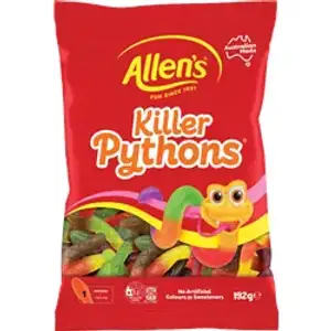 Killer Pythons Confectionery - Allen's