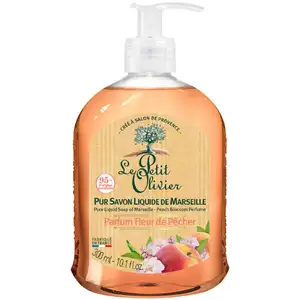 Liquid Soap with Peach Blossom - Le Petit Olivier
