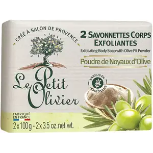 Exfoliating Body Soap With Olive Pit Powder - Le Petit Olivier