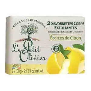 Exfoliating Body Soap With Lemon Peel - Le Petit Olivier