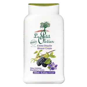Blackberry Violet Shower Cream - Le Petit Olivier