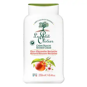 Almond Blossom Nectarine Shower Cream - Le Petit Olivier