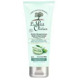 Hair Conditioner Purifying Aloe & Vera Green Tea - Le Petit Olivier - Le Petit Olivier