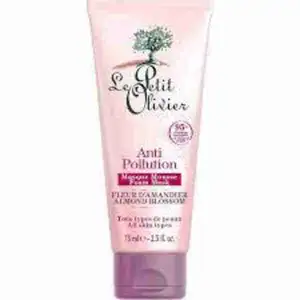 Almond Blossom Anti-Pollution Faom Mask for All Skin Types - Le Petit Olivier