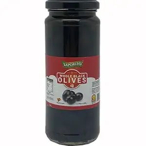 Whole Black Olives - Saporito