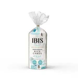Organic Wholegrain Rice Cakes with Kep Sea Salt - Ibis Rice