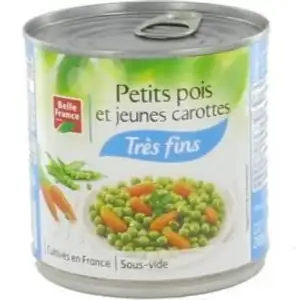 Small Beans and Young Carrots - Belle France