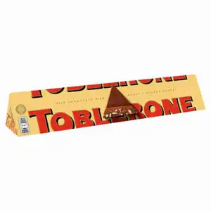 Milk Chocolate with Honey & Almond Nougat - Toblerone