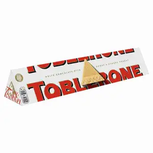 White Chocolate with Honey & Almond Nougat - Toblerone