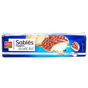 Sablé Milk Chocolate with Cereal - Belle France