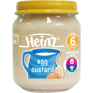 Baby Fruits Egg Custard - Heinz