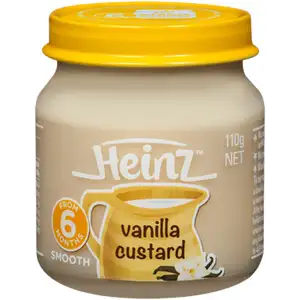 Baby Fruits Vanilla Custard - Heinz