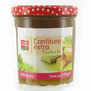 Rhubarb Extra Jam - Belle France