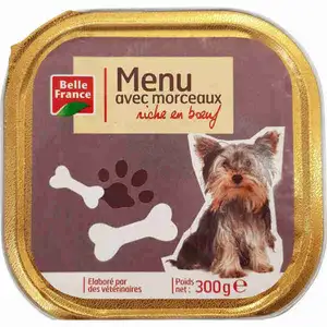 Dog Food in Rich Beef - Belle France