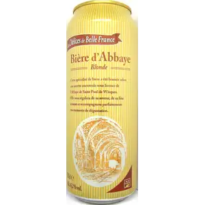 d'Abbaye Blonde Beer - Belle France