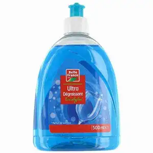 Ultra Degreasing Eucalyptus Dishwashing Liquid - Belle France