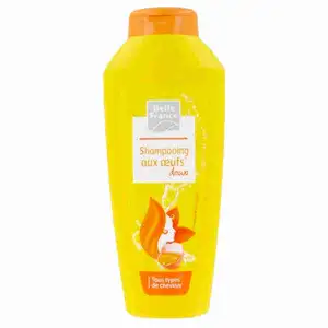 Gentle Egg Shampoo for All Hair Types - Belle France