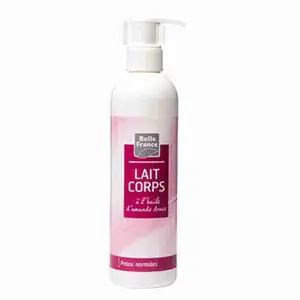 Sweet Almond Oil Body Lotion for Normal Skin - Belle France