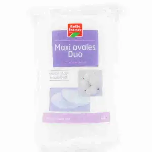 Maxi Oval Extra Soft Makeup Remover Pad - Belle France
