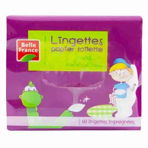 Toilet Paper Wipes - Belle France