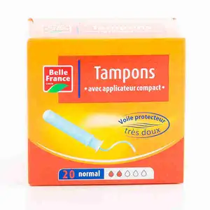 Normal Tampon with Applicator Compact - Belle France