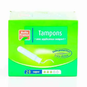 Super Tampon with Applicator Compact - Belle France