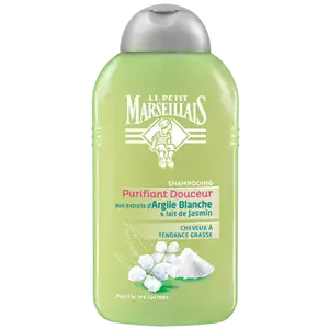 White Clay Extract & Jasmine Milk Shampoo for Oily Hair - Le Petit Marseillais