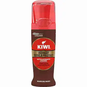 Instant Shoe Polish (Brown) - Kiwi