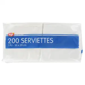 White Napkins - Écoprix