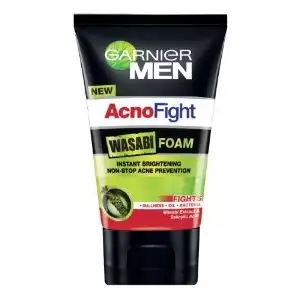 Acno Fight Wasabi Anti-Bacteria Brightening Foam - Garnier