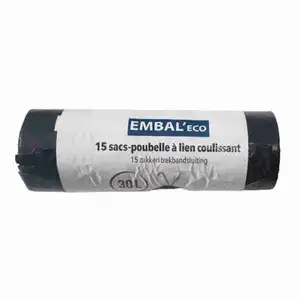 Drawstring Garbage Bag - Embal'eco