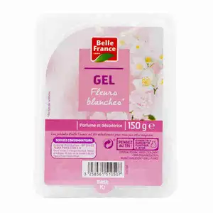 White Flower Air Freshener Gel - Belle France