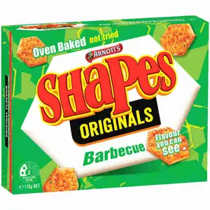 Barbecue Original Shapes Crackers - Arnott's