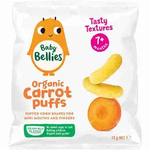 Organic Carrot Puffs - Baby Bellies