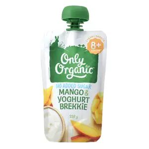 Mango & Yogurt Brekkie No Added Sugar 8m+ - Only Organic