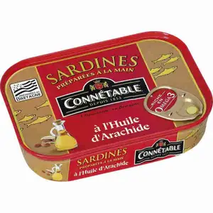 Sardines in Peanut Oil - Connétable