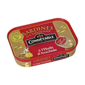 Sardines in Peanut Oil - Connétable