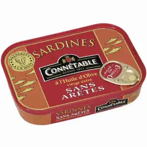 Boneless Sardines in Extra Virgin Olive Oil - Connétable