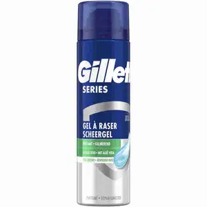 Shaving Gel Soothing with Aloe Vera for Sensitive Skin - Gillette