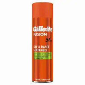 Sweet Almond Oil Fusion Shaving Gel for Sensitive Skin - Gillette