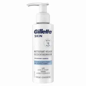Ultra Sensitive Skin Exfoliating Facial Cleanser Skin - Gillette