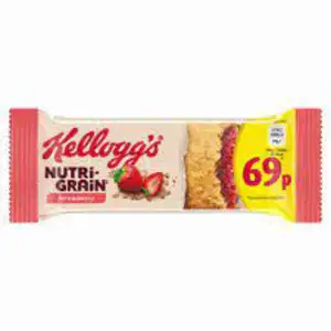 Nutrigrain Strawberry Cereal Bar - Kellogg's