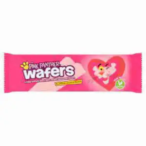 Wafers Filled with Vanilla Cream - Pink Panther